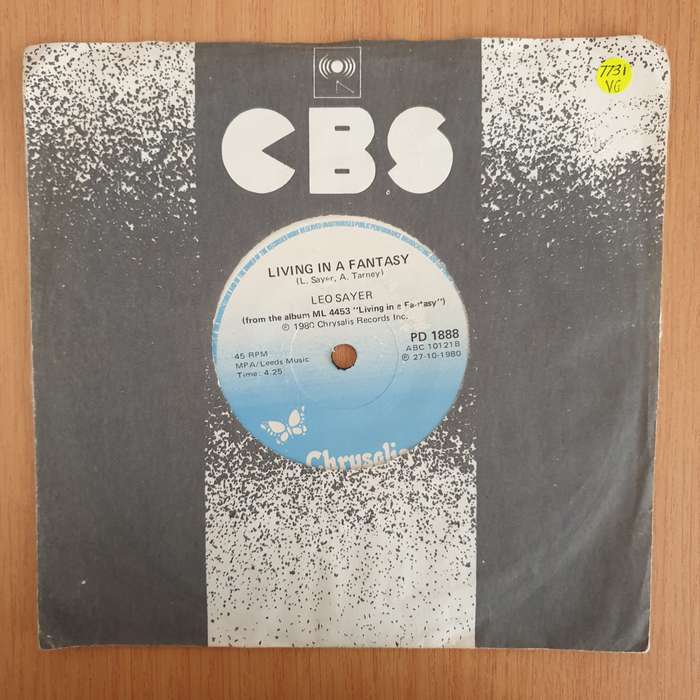 Leo Sayer  You Win, I Lose - 7" Record - Very-Good Quality (VG) (verygood) (DLB)