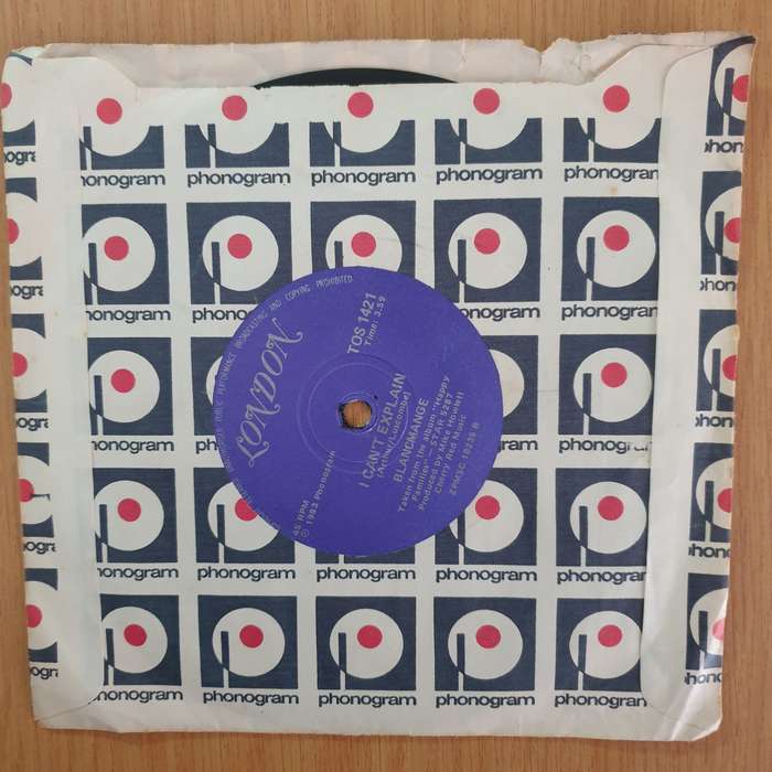 Blancmange  Living On The Ceiling - 7" Record - Very-Good+ Quality (VG+) (verygoodplus7) (DLB)