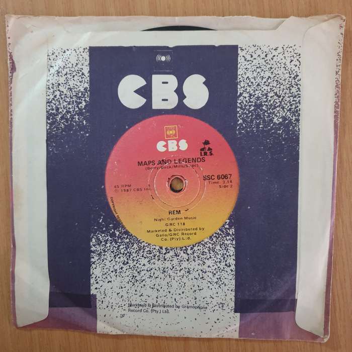 REM  The One I Love - 7" Record - Very-Good Quality (VG) (verygood7)(DLB)