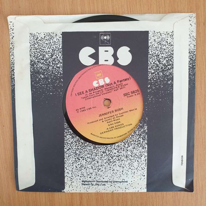 Jennifer Rush  The Power Of Love - 7" Record - Very-Good+ Quality (VG+) (verygoodplus7) (DLB)