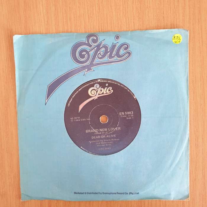 Dead Or Alive  Brand New Lover - 7" Record - Very-Good+ Quality (VG+) (verygoodplus7) (DLB)
