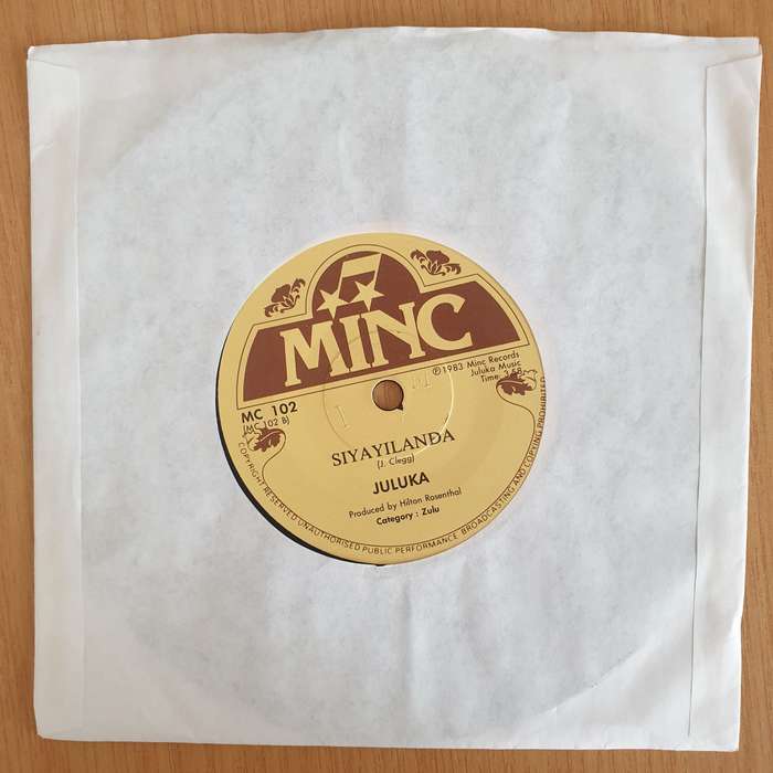 Juluka  Simple Things - 7 Record - Very-Good+ Quality (VG+) (verygoodplus7) (DLB)