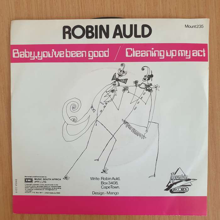 Robin Auld  Baby You've Been Good To Me - 7 Record - Very-Good+ Quality (VG+) (verygoodplus...