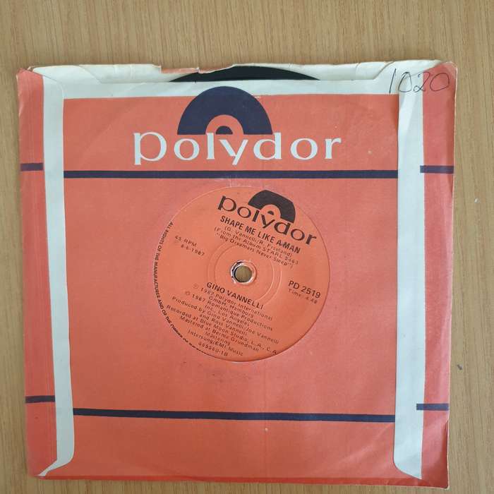 Gino Vannelli  Wild Horses - 7 Record - Very-Good+ Quality (VG+) (verygoodplus7) (DLB)