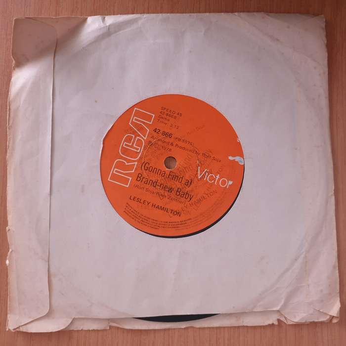 Lesley Hamilton  No Hollywood Movie - 7" Vinyl Record  (VG) (DLB)