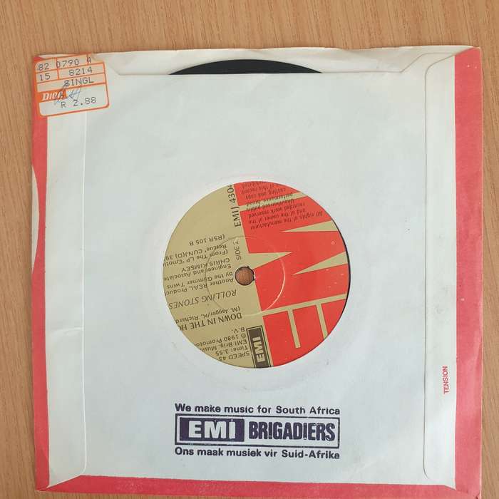 Rolling Stones  Emotional Rescue - Vinyl 7 Record  (VG+) (Aryeh)