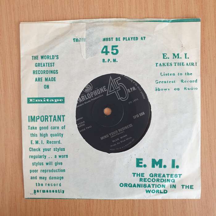 Blue Mink  The Banner Man - Vinyl 7 Record  (VG+) (Aryeh)