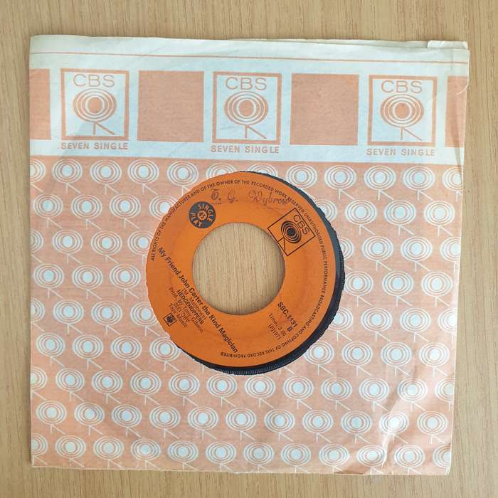 Hedgehoppers  Hey! - Vinyl 7 Record  (VG+) (Aryeh)