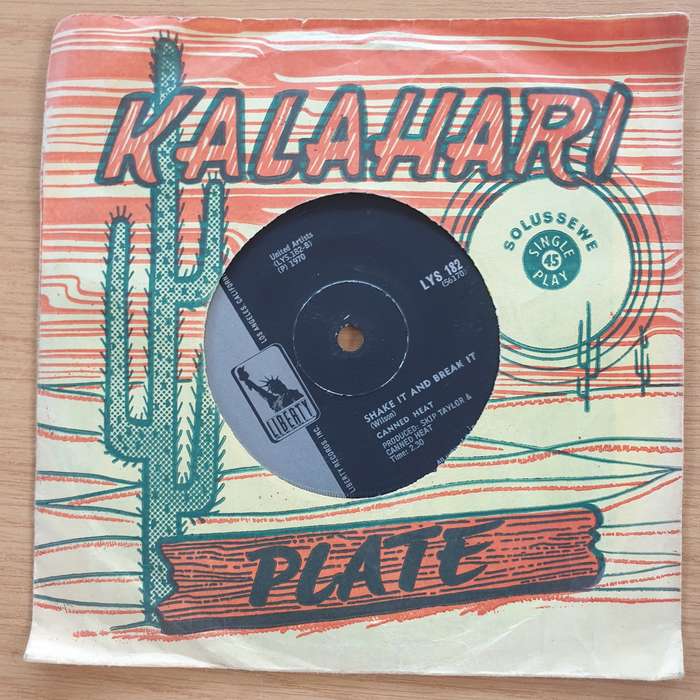 Canned Heat  Sugar Bee - Vinyl 7" Record  (VG+)