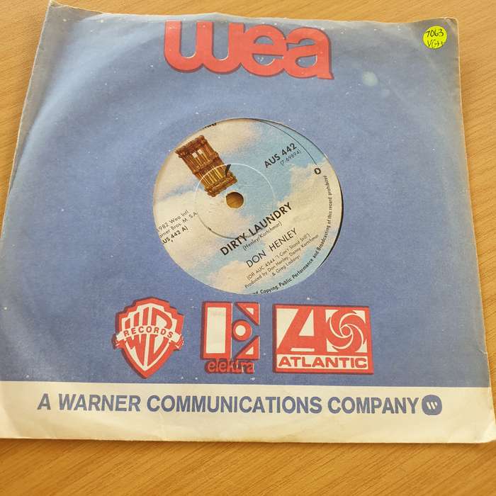 Don Henley  Dirty Laundry - Vinyl 7" Record  (VG+)