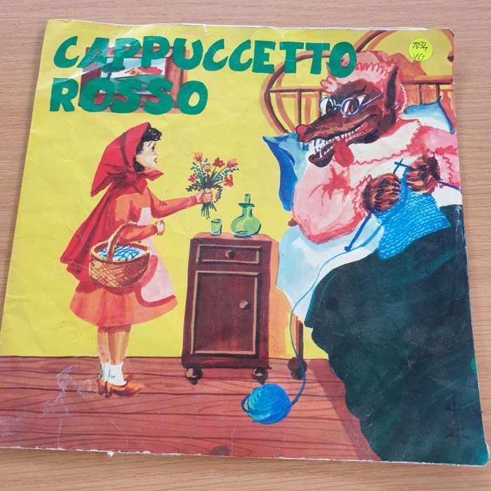 Lino Vezza  Cappuccetto Rosso - Vinyl 7" Record  (VG)