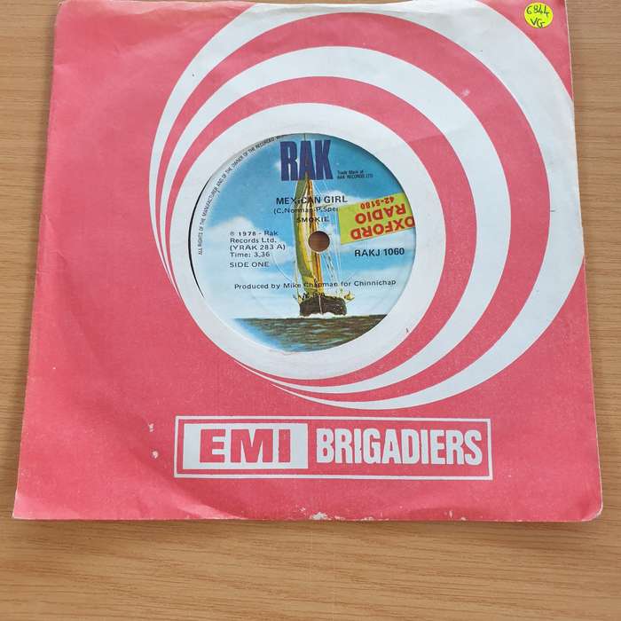 Smokie  Mexican Girl - Vinyl 7" Record  (VG+)