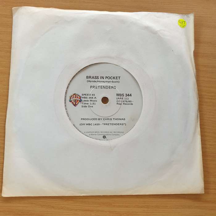 The Pretenders  Brass In Pocket  - Vinyl 7" Record (VG+)