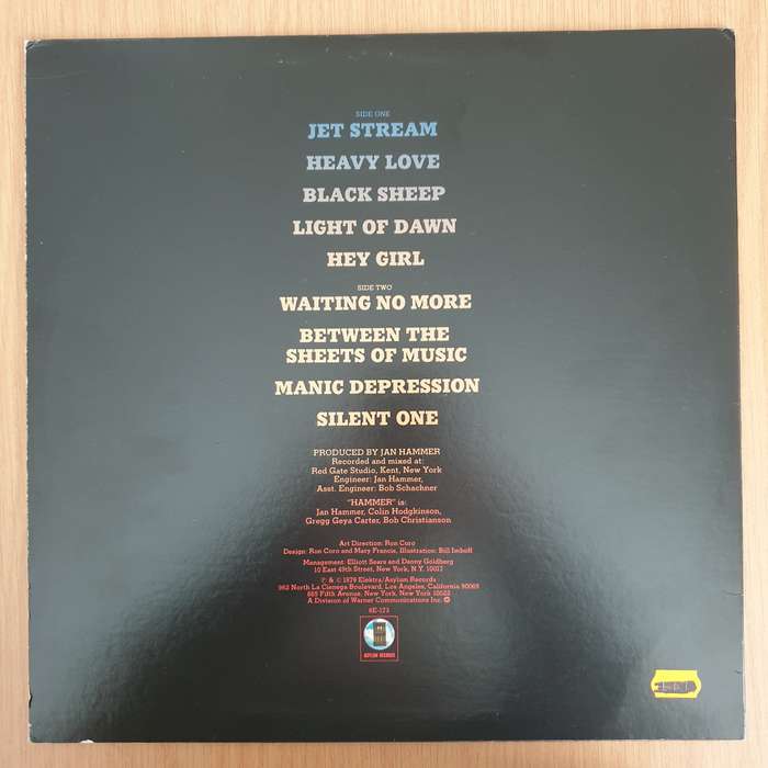 Hammer  Black Sheep  Vinyl LP Record - Very-Good+ Quality (VG+) (verygoodplus)