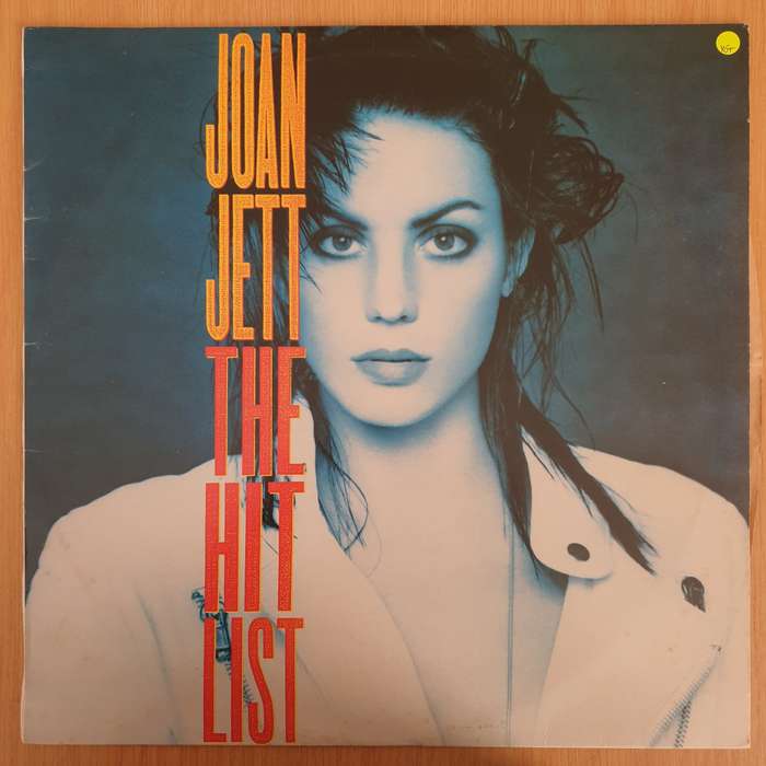 Joan Jett  The Hit List  Vinyl LP Record - Very-Good+ Quality (VG+) (verygoodplus)