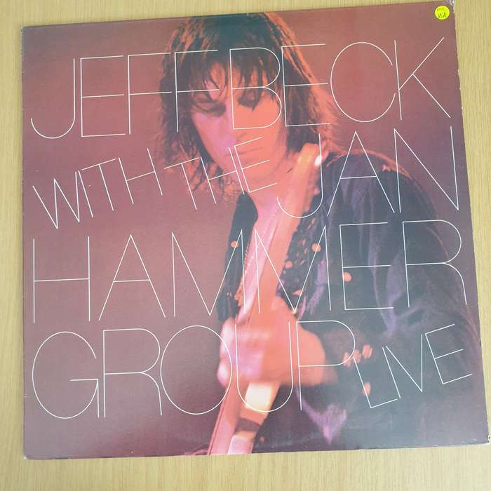 Jeff Beck With The Jan Hammer Group  Live -  Vinyl LP Record - Very-Good+ Quality (VG+)