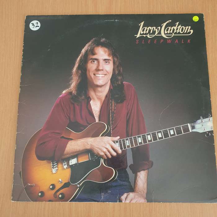 Larry Carlton  Sleepwalk  Vinyl LP Record - Very-Good+ Quality (VG+) (verygoodplus)