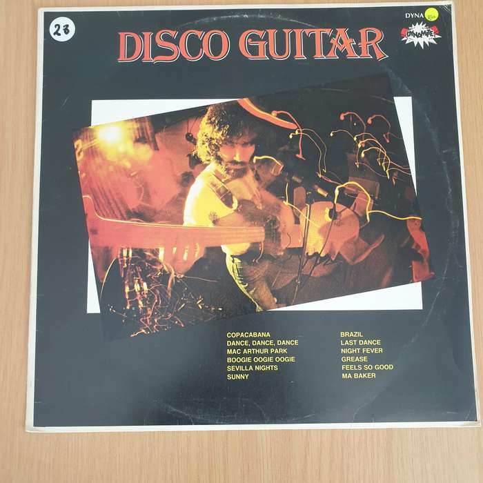 Disco Guitar  Vinyl LP Record - Very-Good+ Quality (VG+) (verygoodplus)