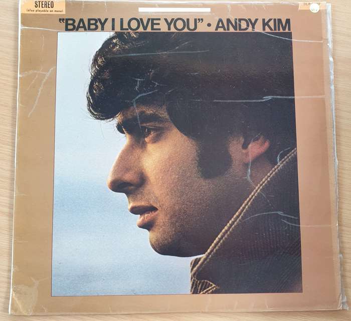 Andy Kim - Baby I Love You - Vinyl LP Record - Very-Good+ Quality (VG+) (verygoodplus)