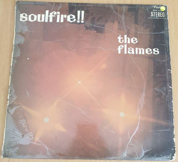 The Flames  Soulfire!! (SRMG) - Vinyl LP Record  (VG+)