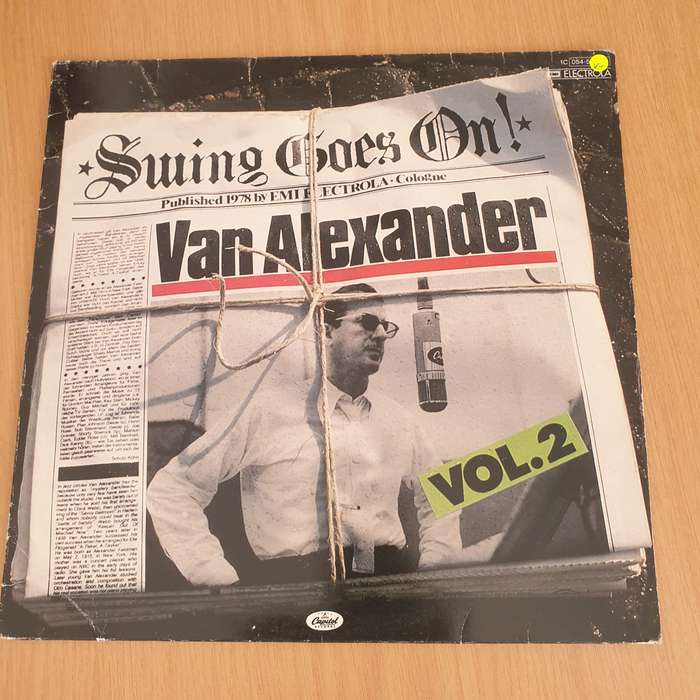 Van Alexander  Swing Goes On! Vol. 2 - Vinyl LP Record (VG+)
