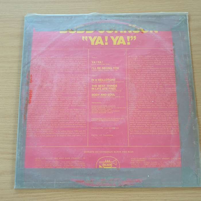 Budd Johnson  "Ya! Ya!"   Vinyl LP Record  (Fair)