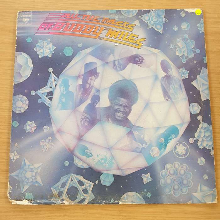 Buddy Miles  All The Faces Of Buddy Miles  Vinyl LP Record  (VG+)