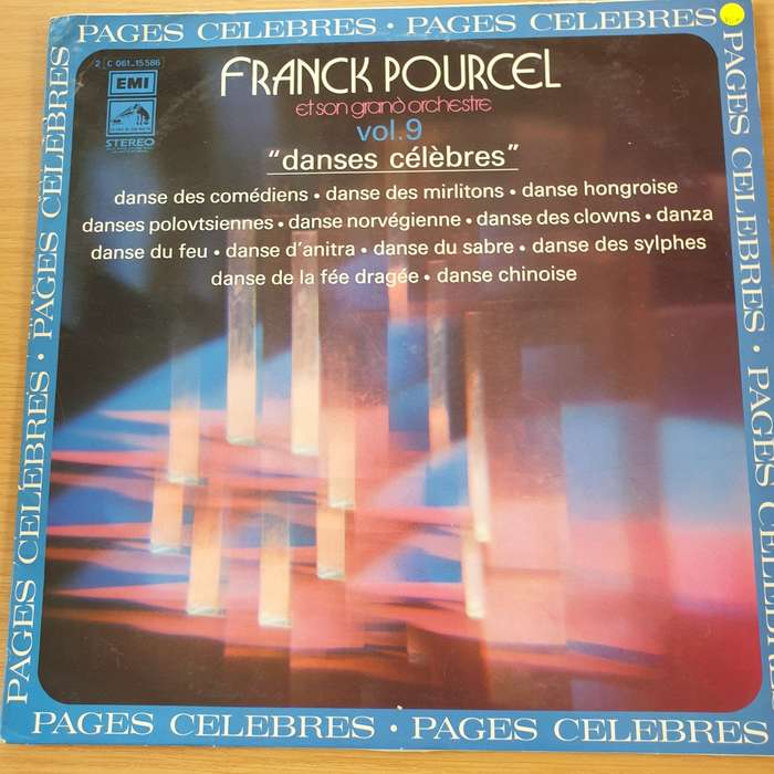Franck Pourcell - Danses Celebres  Vinyl LP Record  (VG+)