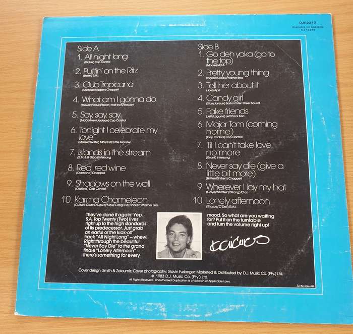 SA Top 20 Two  Vinyl LP Record  (VG+)