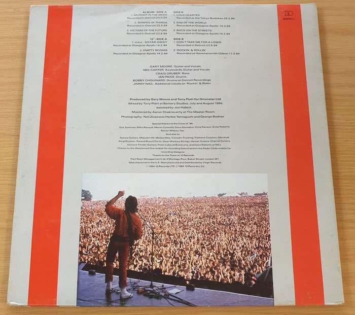 Gary Moore  We Want Moore! - Vinyl LP Record  (VG+)