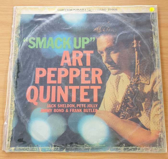 Art Pepper Quintet  Smack Up (S7602)   Vinyl LP Record  (VG-)