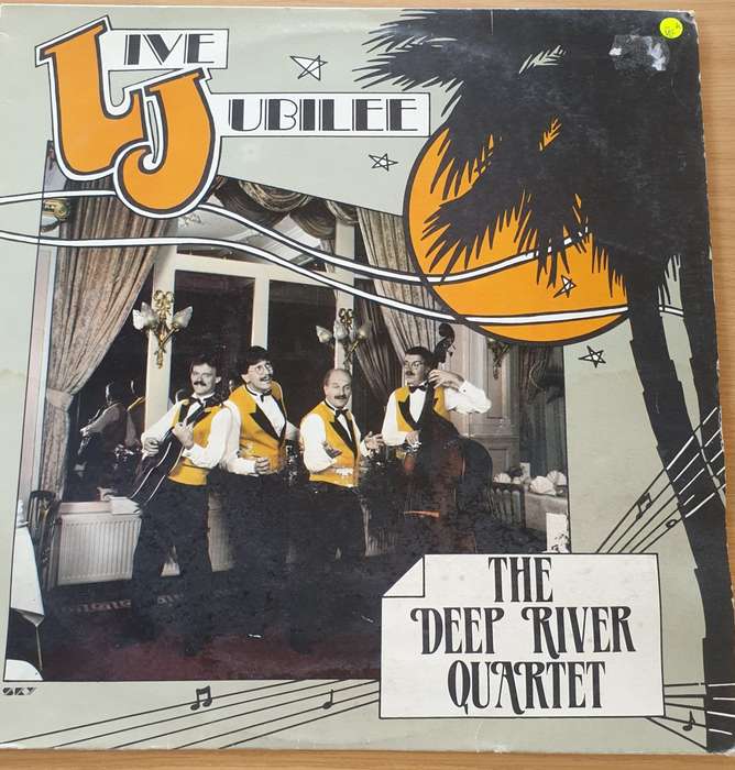 The Deep River Quartet  Live Jubilee  Vinyl LP Record  (VG-)