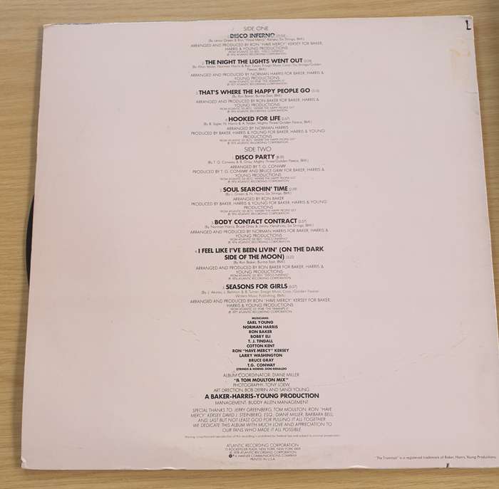 The Trammps  The Best Of The Trammps - Vinyl LP Record  (VG+)