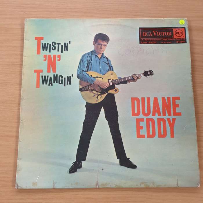 Duane Eddy  Twistin' 'N' Twangin' - Vinyl LP Record (G+)