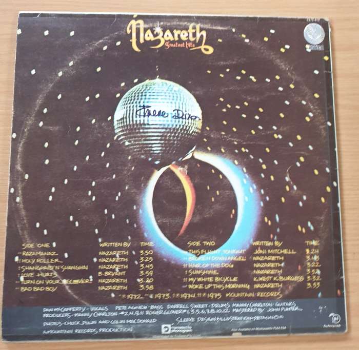 Nazareth  Greatest Hits - Vinyl LP Record  (VG)