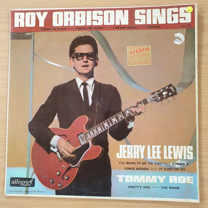 Roy Orbison, Jerry Lee Lewis, Tommy Roe  Roy Orbison Sings -  Vinyl LP Record  (VG+)