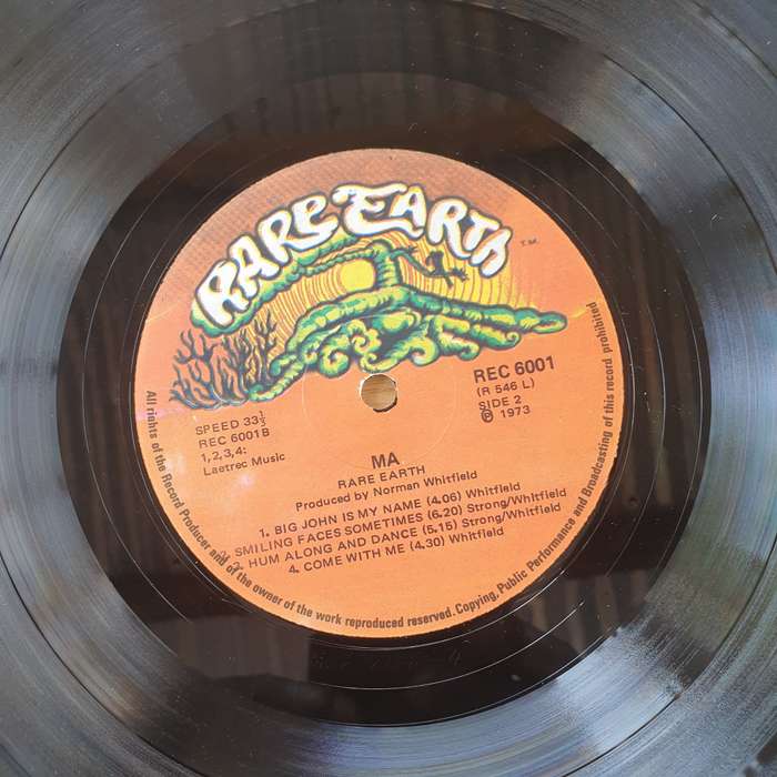 Rare Earth  Ma - Vinyl LP Record  (VG-)