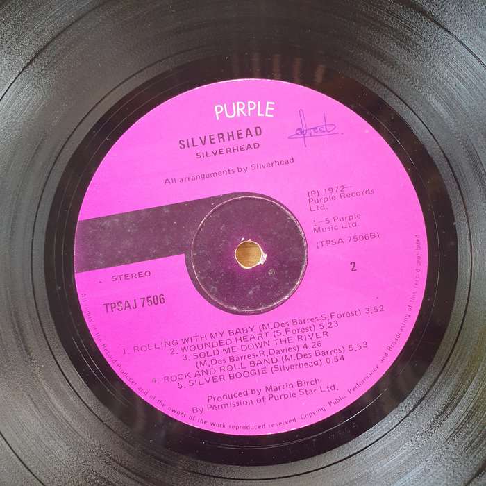Silverhead  Silverhead  - Vinyl LP Record  (VG-)