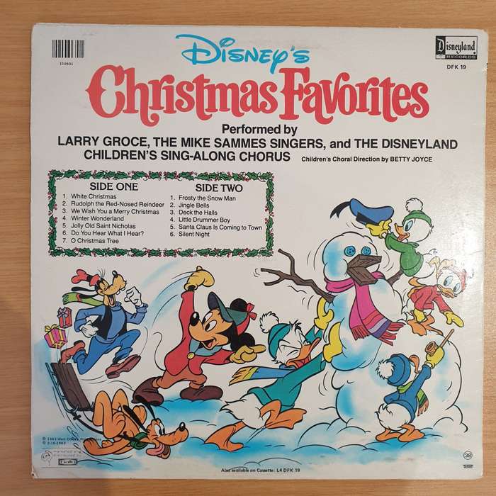 Disney's Christmas Favorites - Larry Groce, The Mike Sammes Singers And The Disneyland Children's...