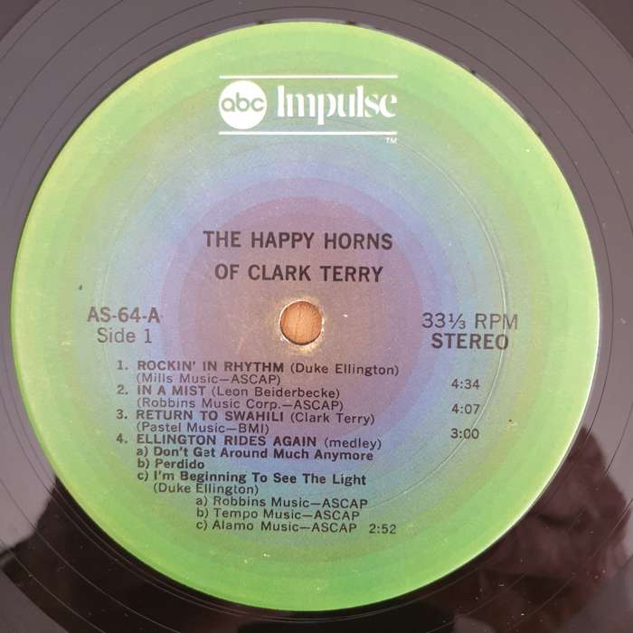 Clark Terry  The Happy Horns Of Clark Terry - Vinyl LP Record (VG)