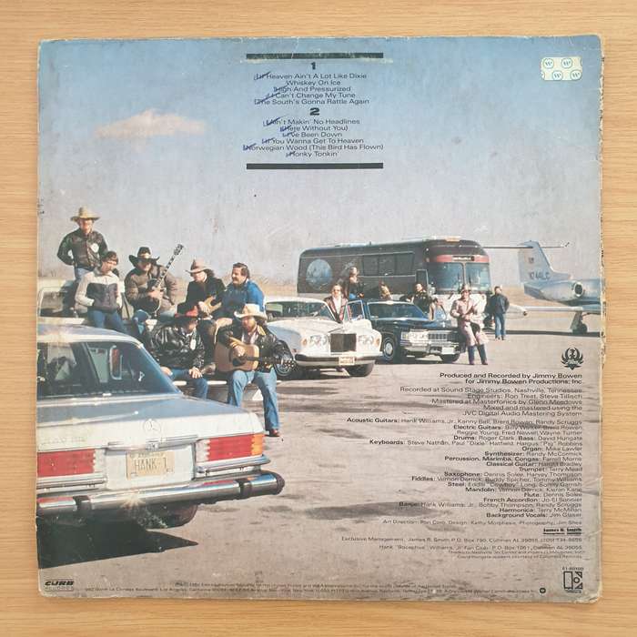 Hank Williams Jr.  High Notes  Vinyl LP Record  (VG-)