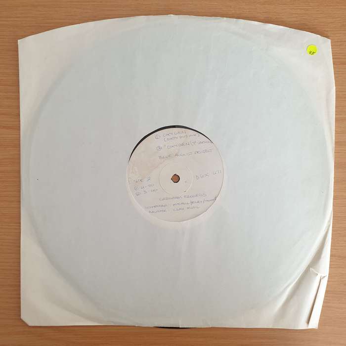 The Blue August Project  Oxygen -  (Dirty Dub Mix  & 7" version  & Extended) - Gresham Records...
