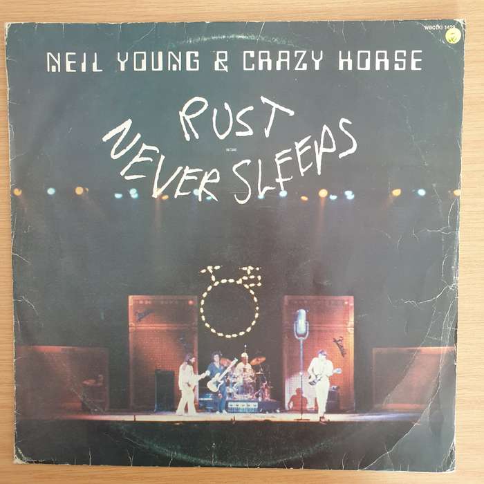 Neil Young & Crazy Horse  Rust Never Sleeps   Vinyl LP Record  (VG-)