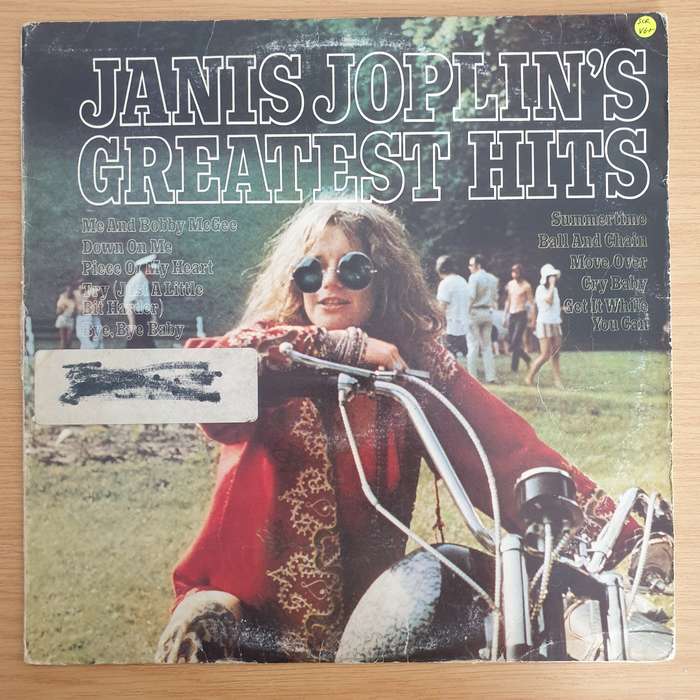 Janis Joplin  Janis Joplin's Greatest Hits - Double Vinyl LP Record (VG+)