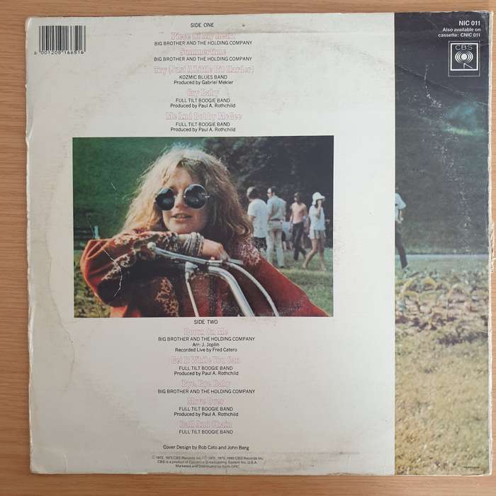 Janis Joplin  Janis Joplin's Greatest Hits - Double Vinyl LP Record (VG+)