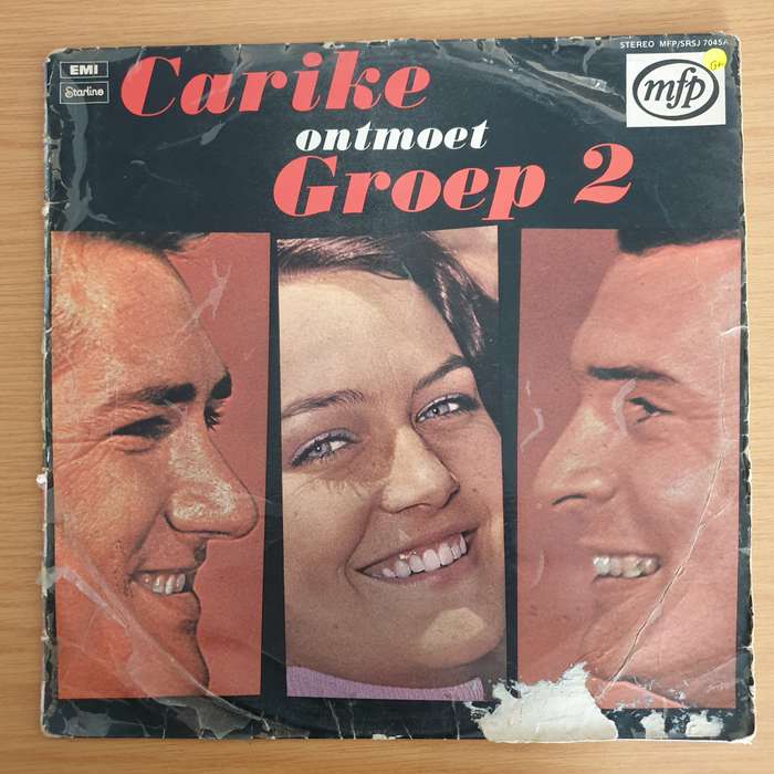 Carike Ontmoet Groep 2 - Vinyl LP Record  (G+)