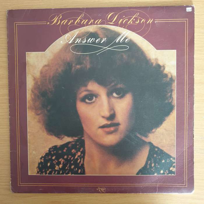 Barbara Dickson  Answer Me (UK) -  Vinyl LP Record (VG+)
