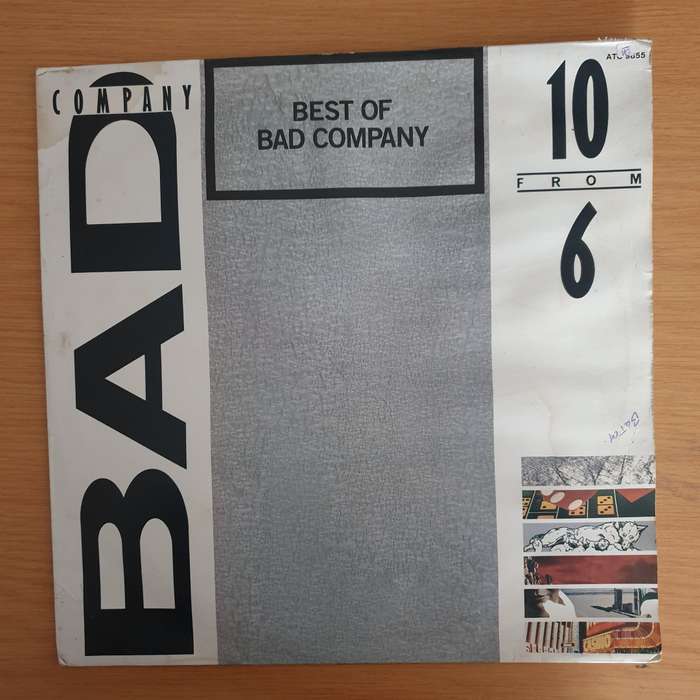 Bad Company - 10 from 6 - The Best of Bad Company - Vinyl LP Record  (VG-)