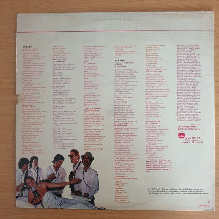 Randy Vanwarmer  Beat Of Love   Vinyl LP Record (VG+)