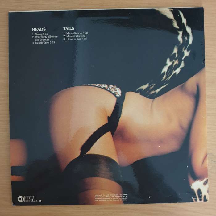 HOT R.S.  Heads Or Tails - Vinyl LP Record (VG+)